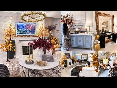 Fall Decorate With Me 🍁 | *new* Fall Decorating Ideas | Fall Decor Ideas