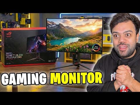 My Gaming Monitors Are Here 🔥 | All Computer Parts Completed ❤️