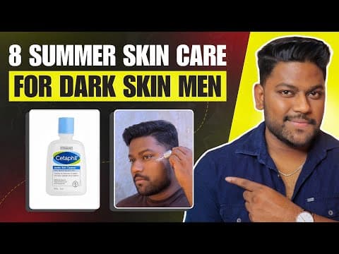 8 Summer Skin Care Routine Tips For Dark Men | For Oily & Acne Prone Skin | In Hindi | Dipak Shaw