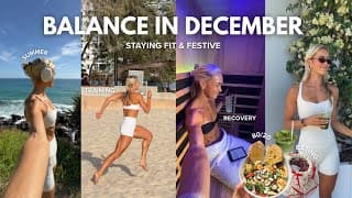 December Discipline | 4am Summer Mornings + Finding Balance Over Christmas, Finishing 2025 Strong 🎧💫