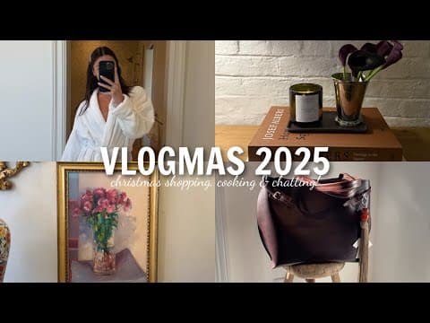 Christmas Shopping In Beacon Hill, Reflecting On The Past Year & Healthy Dinner Recipe!