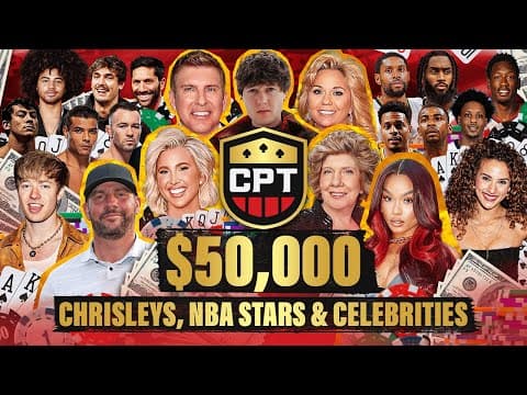 Zach Justice Plays Poker With Celebrities
