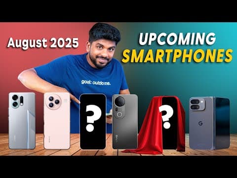 Top 10🔥best Upcoming Smartphone Launches⚡august 2025