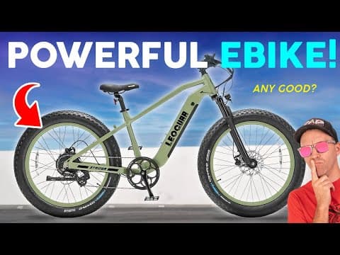The Leoguar Fastron Is A Powerful E-bike With An Unusual Name! - Full Review
