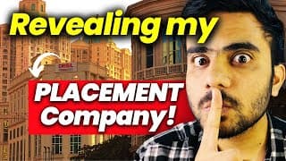 My Iit Placement Company's Tour⚡️