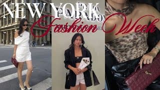 Living In New York| Nyfw, Busy Week In My Life, Senser Luxury Platform, Shows, & What I Eat