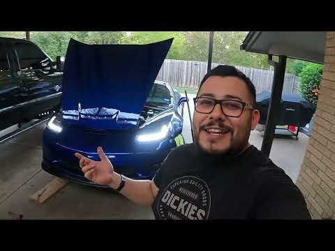 Install & Review Of Eos Extreme Online Store C7 Style C6 Corvette Headlights!