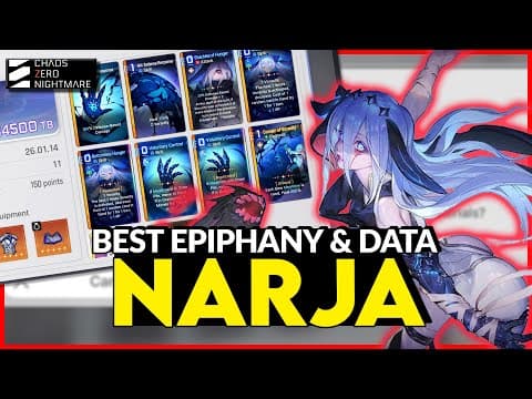 All The Best Base Narja Builds & Epiphanies Czn Guide [chaos Zero Nightmare]