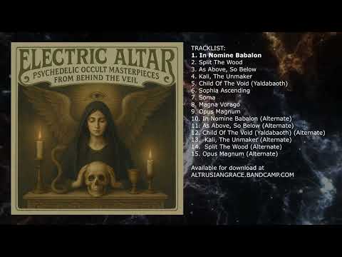 Electric Altar: Psychedelic Occult Masterpieces From Behind The Veil - Music Compilation - 60's 70's