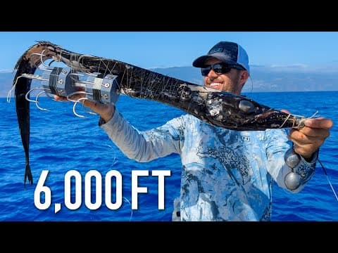 Dropping Baits 6000ft For The Kraken