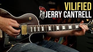 How To Play "vilified" By Jerry Cantrell  | Guitar Lesson With Tab