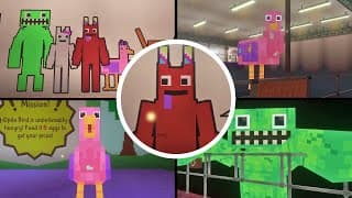 Garten Of Banban X Minecraft – Full Game Walkthrough (4k60) Ps5 Pro