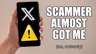 How I Almost Got Scammed On X