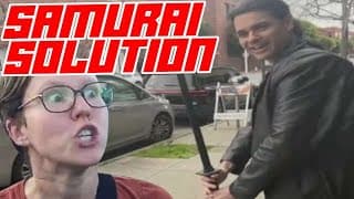 Samurai-wielding Man Offers San Francisco Squatter Removal Service