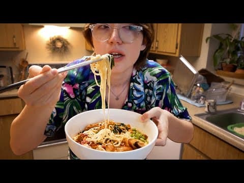 What I Eat When I Haven't Bought Groceries In Weeks...