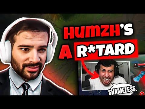Tarzaned Reacts To Humzh Calling Chasik (korea's Rank 1 Player) "a Ghoster"