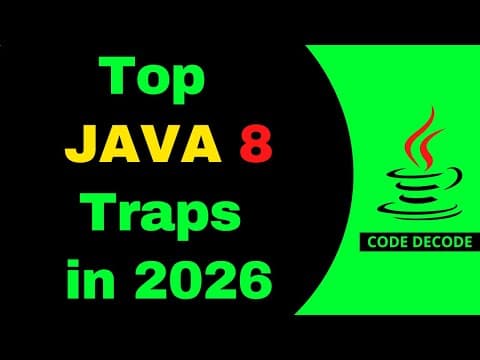 Top Java 8 Interview Traps In 2026 | Interview Questions And Answers | Code Decode