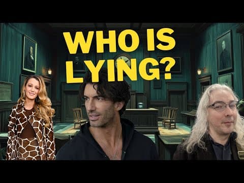 Who Is Lying?  Comparing The Claims Of Blake Lively And Justin Baldoni