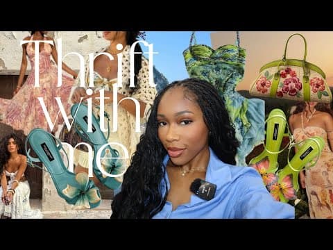 Thrifting My Dream Spring Wardrobe! 🌸✨ Vintage, Designer & Unique Finds!