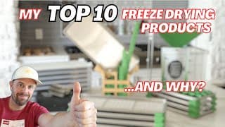 10 Freeze Drying Products I Can’t Live Without!  #8 Will Blow Your Mind🤯🤯🤯