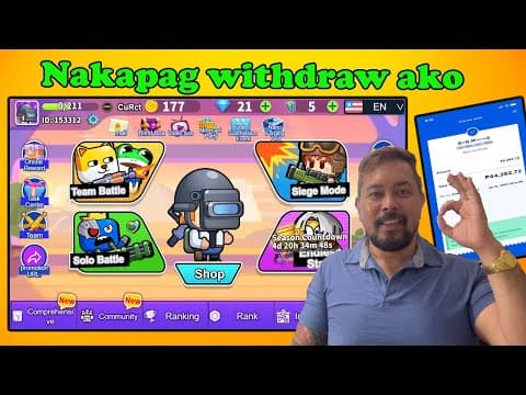 Play To Earn Na Free To Play Pa | Gun Battel Party Step By Step Guide How To Earn Fast