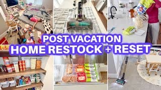 🧼 4 Day Home Reset + Restock + Clean With Me | Cleaning Motivation | Cleaning House  Jamie's Journey