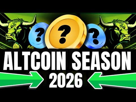 These Catalysts Will Lead Us To Altcoin Season In 2026