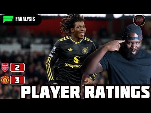 I’m Gassed… These Ratings Are Crazy 😮‍💨🔥 | Arsenal Vs Man Utd 2:3 | Player Ratings