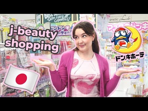 J-beauty Shopping In Japan | *trending Skincare, Makeup & More* At Don Quijote (aka Donki)