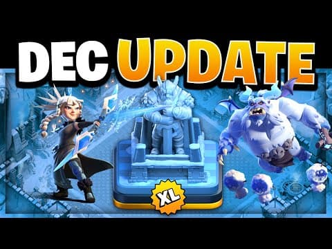 December 2025 Gold Pass, Hero Skins & New Forst Age Scenery In Clash Of Clans!