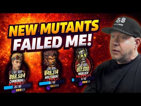 New Mutants Trash? - Marvel Strike Force - Msf