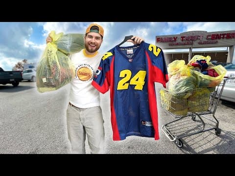 Everything Was Half Off! Huge Thrift Haul!