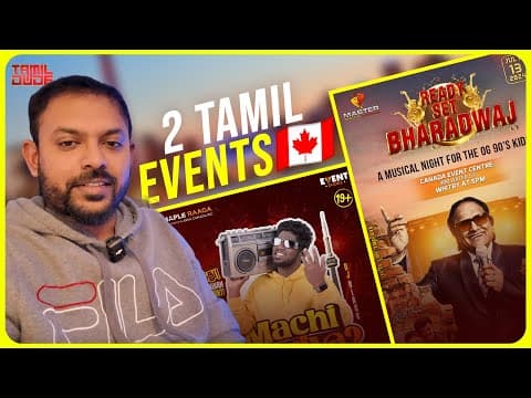Vijay Tv's Famous Dj Black & Bharadwaj Concert In Canada | Govee Lights For Work Space