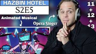 Pro Opera Singer Reacts To Hazbin Hotel S2e5! Bad With Us + Vox Populi + Vox Dei | Vocal Analysis