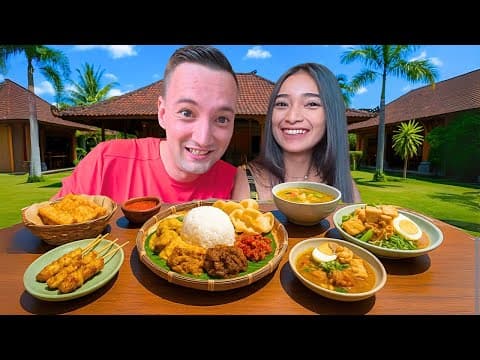 My Girlfriend Makes Me Try Indonesian Food