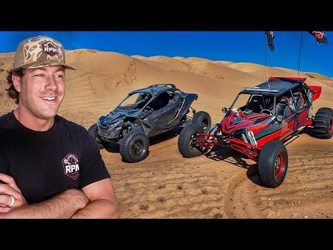 We Raced A Maverick R Vs Rzr Pro R With Cleetus And Biffle In Glamis