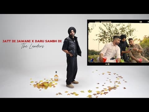 Jatt Di Jawani/daru Sambh Di | Medley |official Music Video | The Landers |latest Punjabi Songs 2024