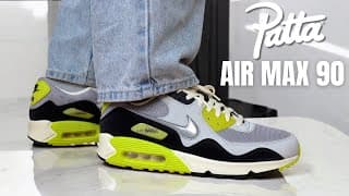 The Waves Are Back - Nike Air Max 90 Patta Waves Review & On Feet