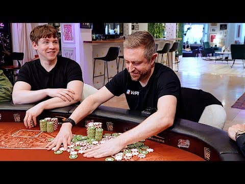 Incredible Run Vs Poker's Young Stars - Vlog 300!