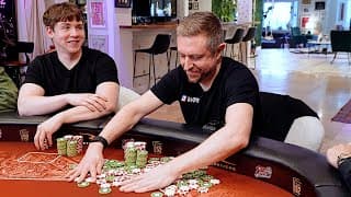 Incredible Run Vs Poker's Young Stars - Vlog 300!