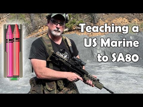 Teaching A Us Marine To Sa80