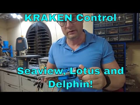 The Rcsubguy Installs A Kraken Into His 50th Alfa, 80" Seaview, And Shows Off Lotus And Delphin!