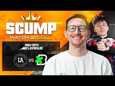 La Thieves Vs Boston Breach!! Scump Watch Party - Cdl Major 1 Qualifiers Week 5