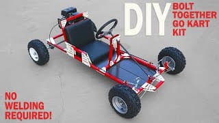 How To Build The Bolt Kart! Bolt Together Go Kart Instructions