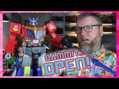 Dammit, Open: Prime Time! Transformers Age Of The Primes Unboxing & Giveaway!