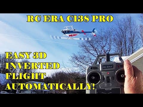 Rc Era C138 Pro Stunt Helicopter Flight Test Review