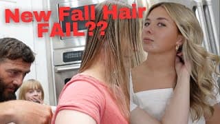 She's Back!! New Fall Hair & A Haircut Fail??