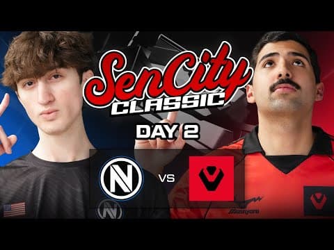 Sentinels Vs. Envy | Sen City Classic Day 2 | !displate !starforge !mouse !headset