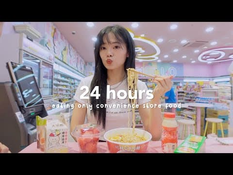 Eating Only Convenience Store Food For 24 Hours
