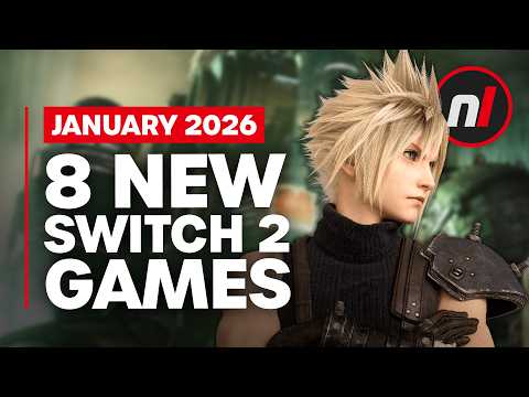 8 Exciting New Games Coming to Nintendo Switch 1 & 2 - January 2026